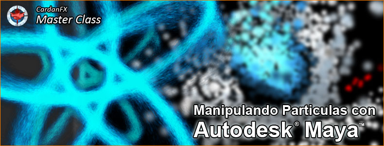 Partículas con Autodesk Maya